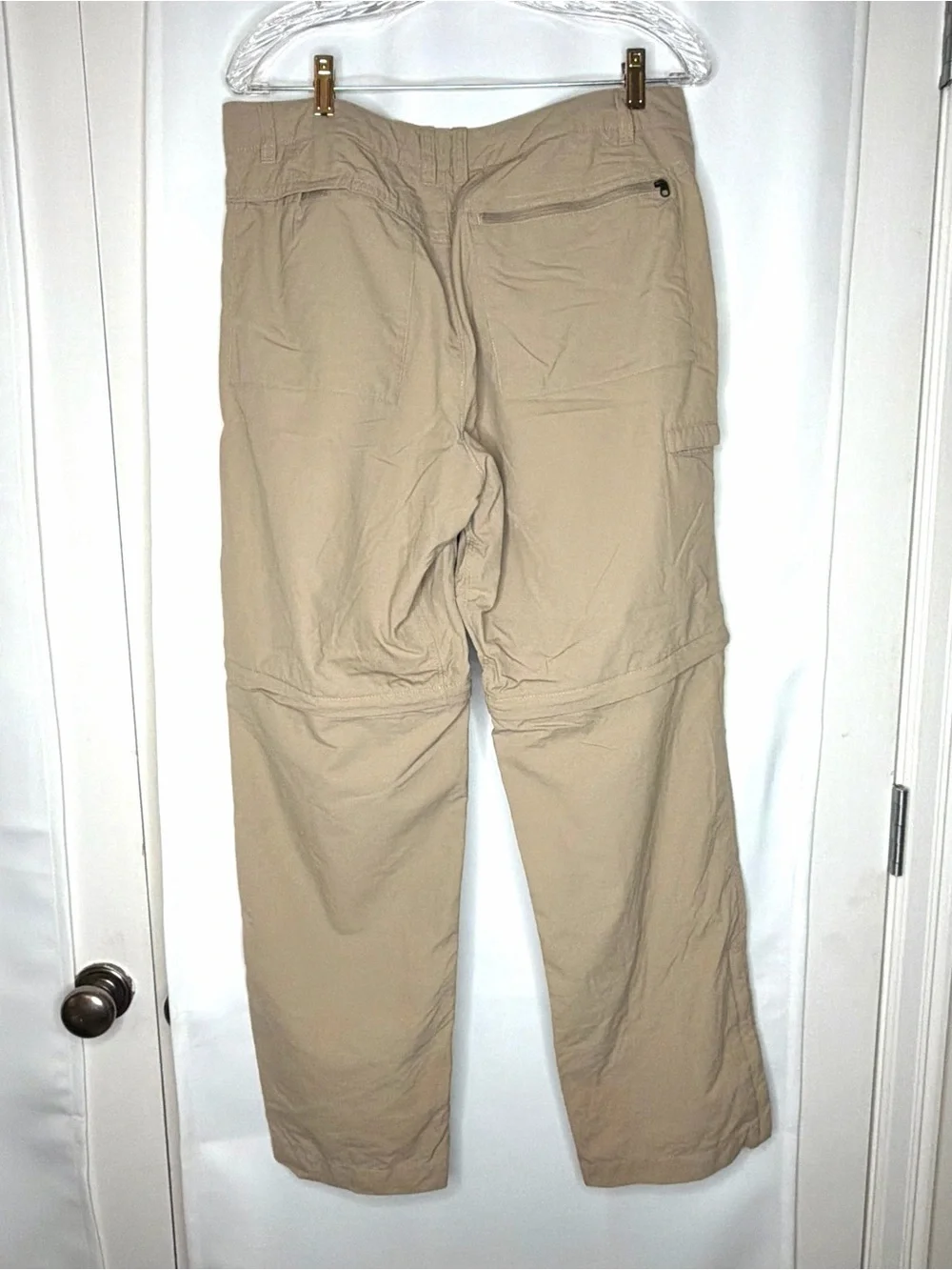 The North Face Men's Khaki Zip-Off Cargo Pants